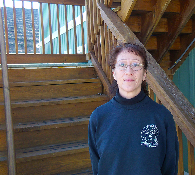 Nancy LaFontaine teaches advanced dog training classes out of her home near Lewes. BY RACHEL SWICK MAVITY